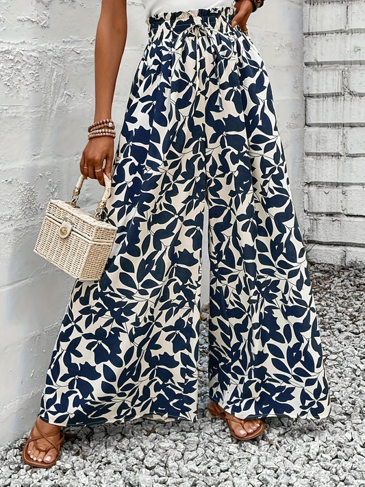 Beatrice | Floral Wide-Leg Pants