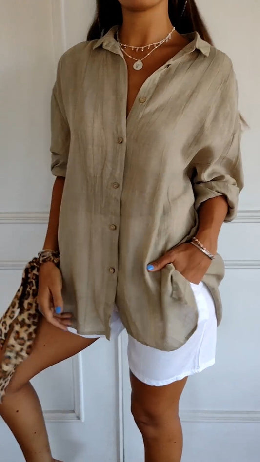Olivia | Relaxed Button-Down Shirt