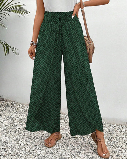 Nora | Bohemian Wide-Leg Pants