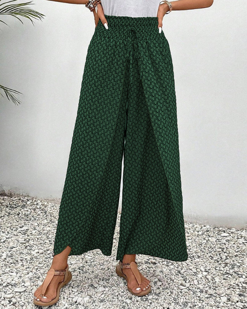 Nora | Bohemian Wide-Leg Pants