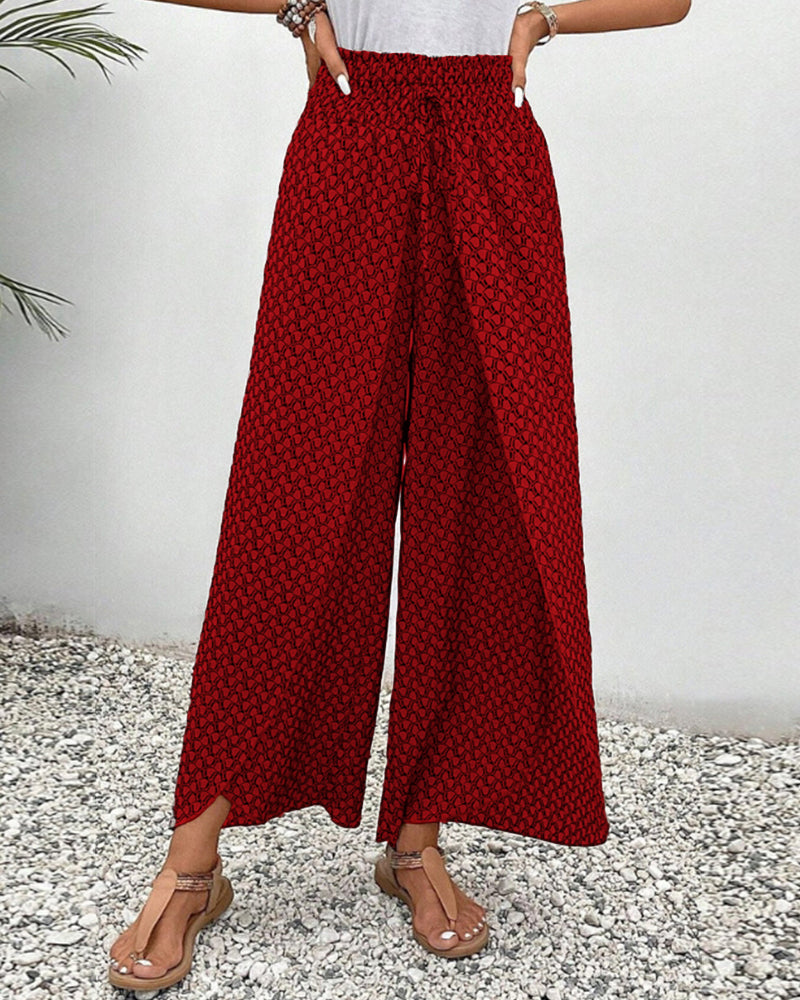 Nora | Bohemian Wide-Leg Pants