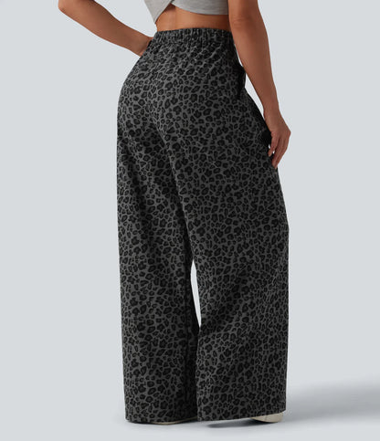 Johanna | Leopard Wide-Leg Pants