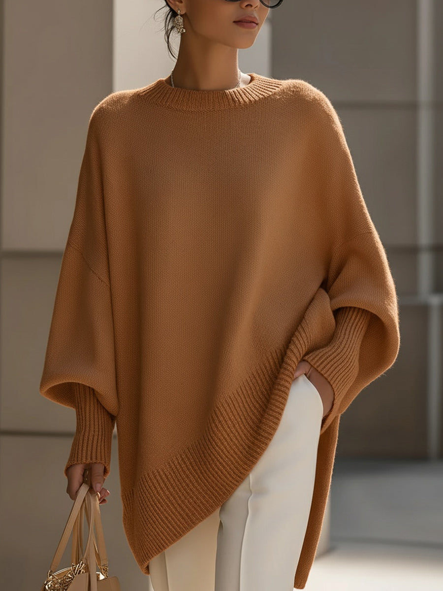 Felize | Batwing Poncho Sweater