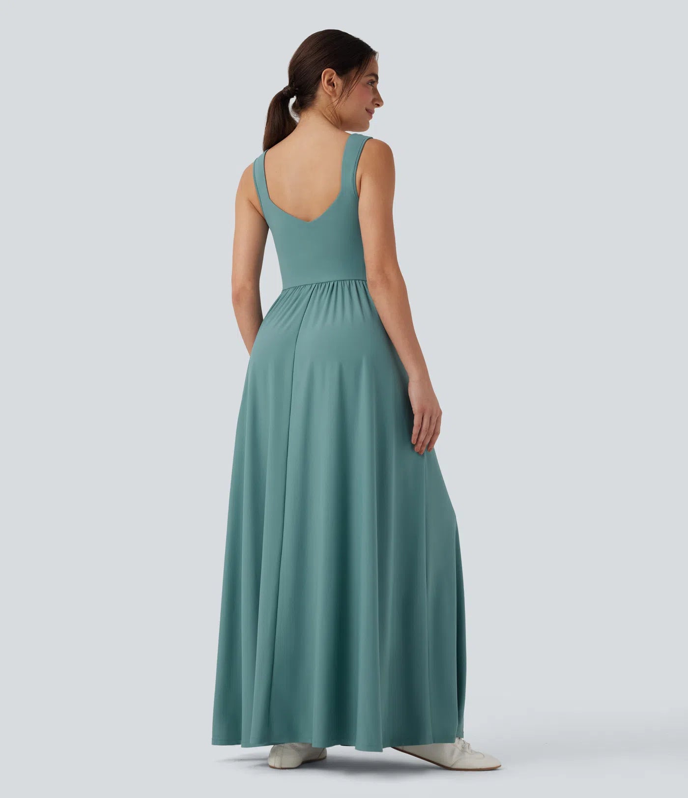 Coraline | Criss-Cross Waist Maxi Dress