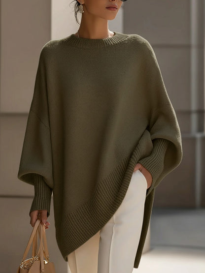 Felize | Batwing Poncho Sweater