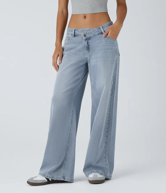 Cheska | Low-Rise Wide-Leg Jeans
