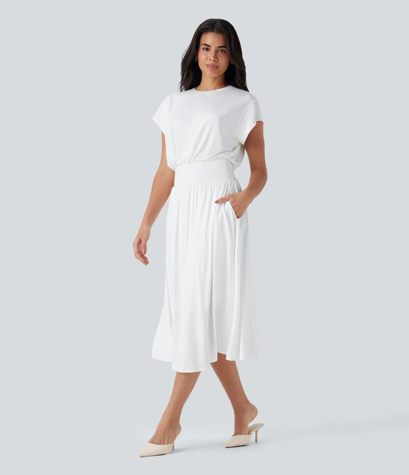 Bella | Tummy Control Shaping Midi Dress