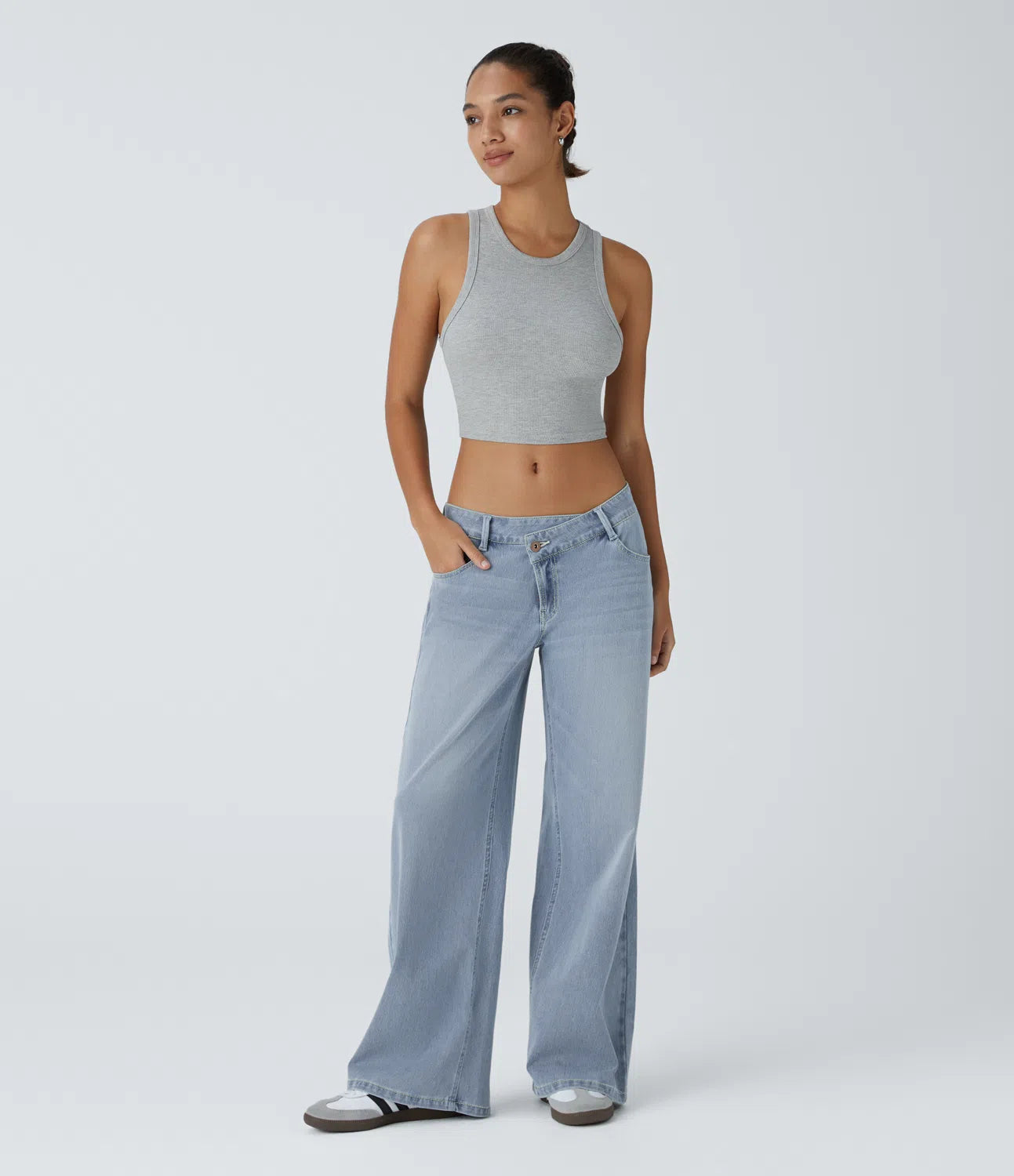 Cheska | Low-Rise Wide-Leg Jeans