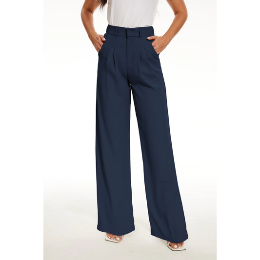 Nora | High-Waist Wide-Leg Trousers