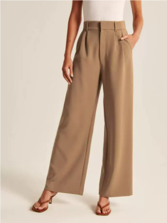 Nora | High-Waist Wide-Leg Trousers