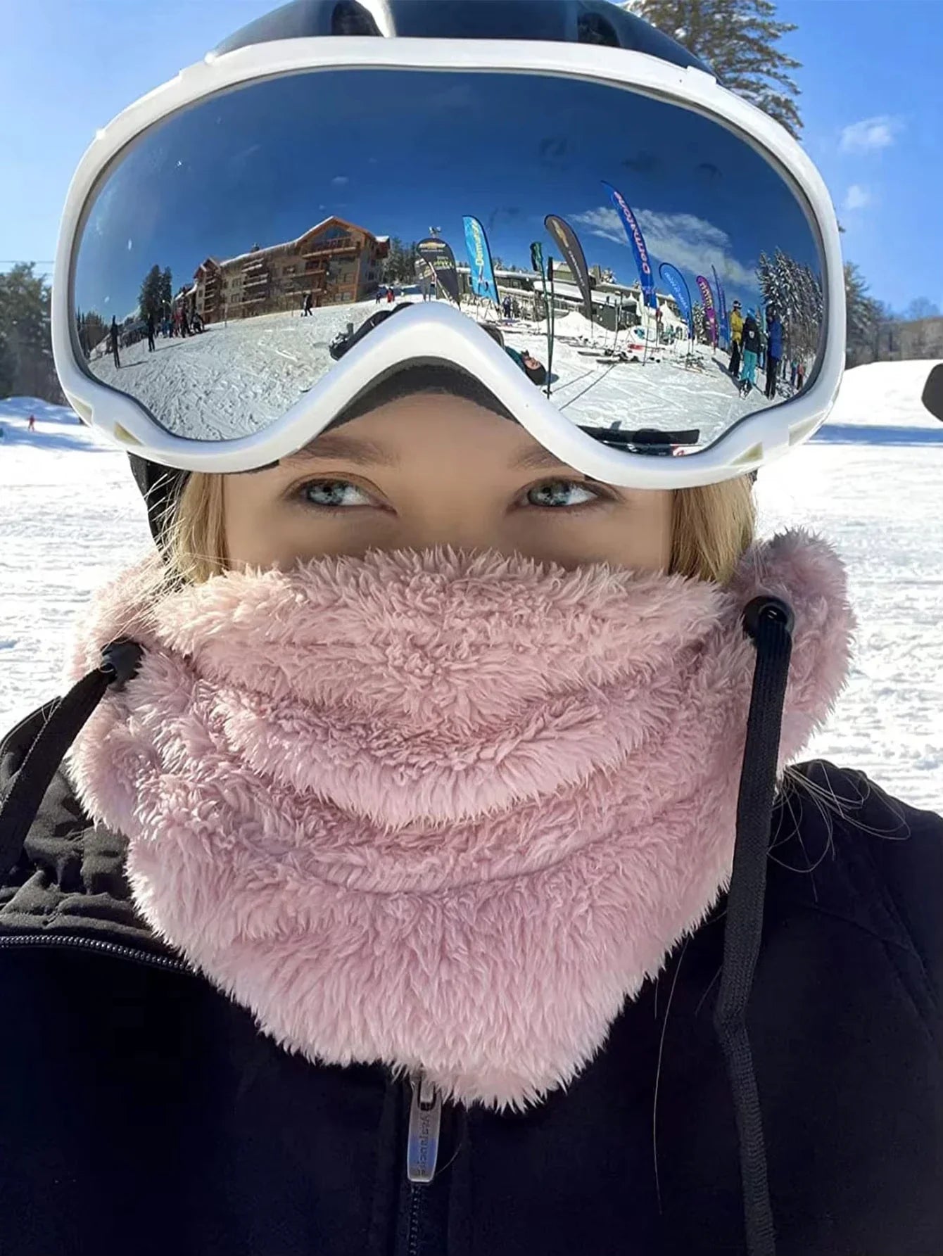 Riley | Plush Balaclava Hood