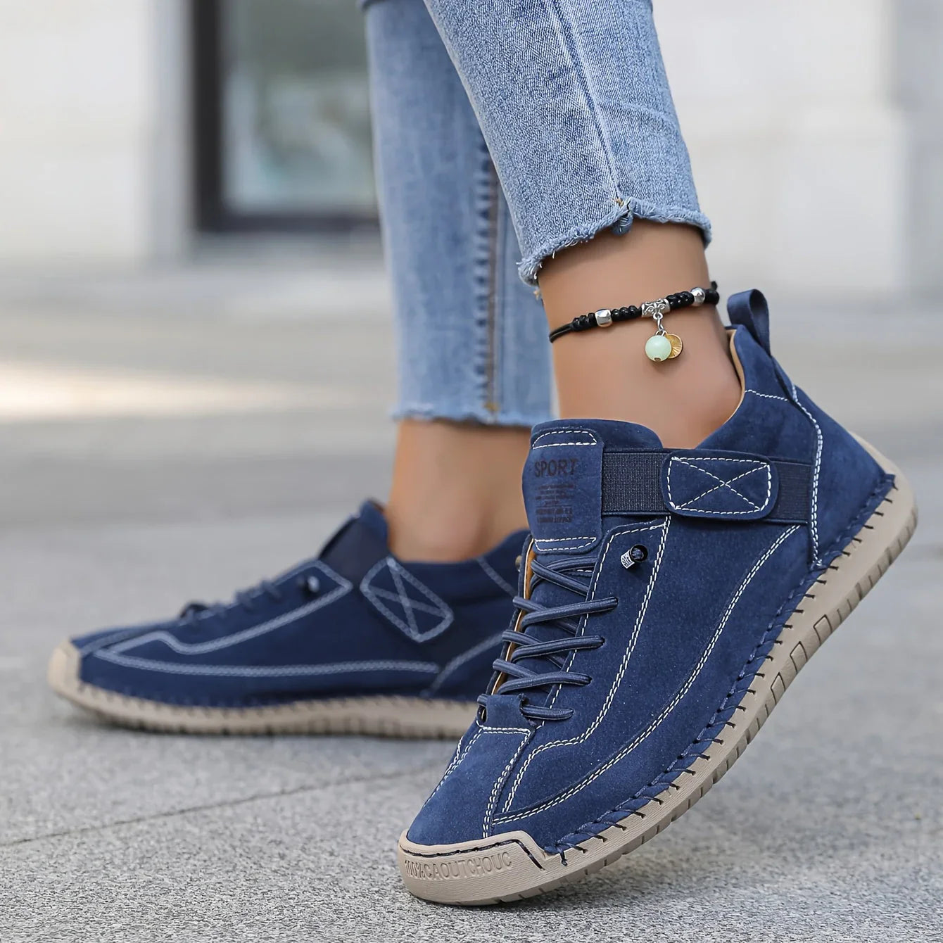 Avery | Hand-Stitched Casual Sneakers