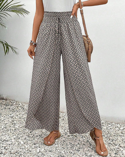 Nora | Bohemian Wide-Leg Pants