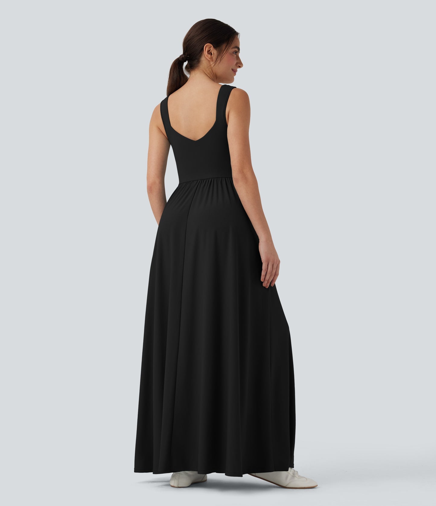 Coraline | Criss-Cross Waist Maxi Dress