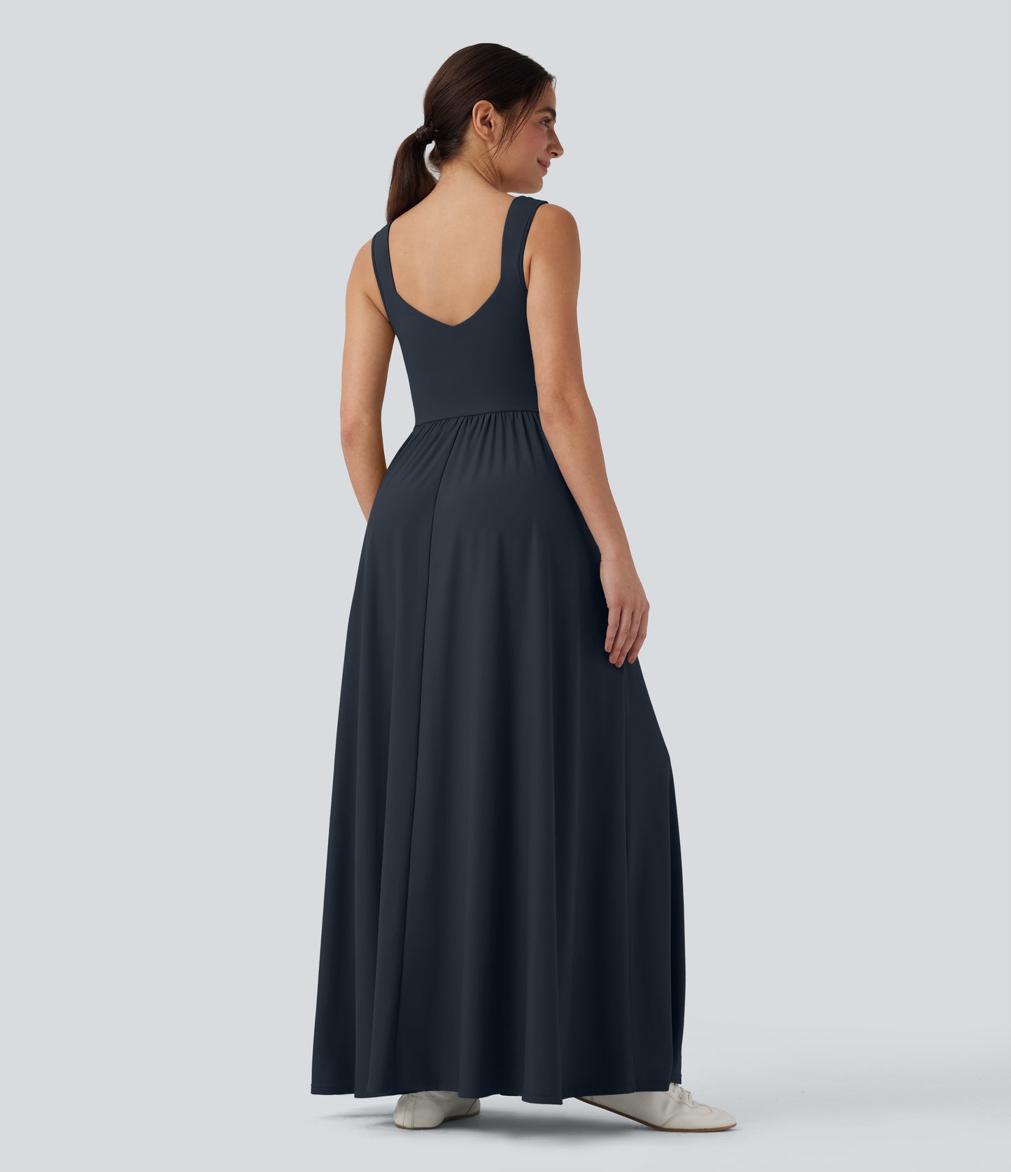 Coraline | Criss-Cross Waist Maxi Dress