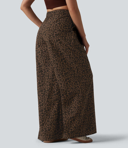Johanna | Leopard Wide-Leg Pants