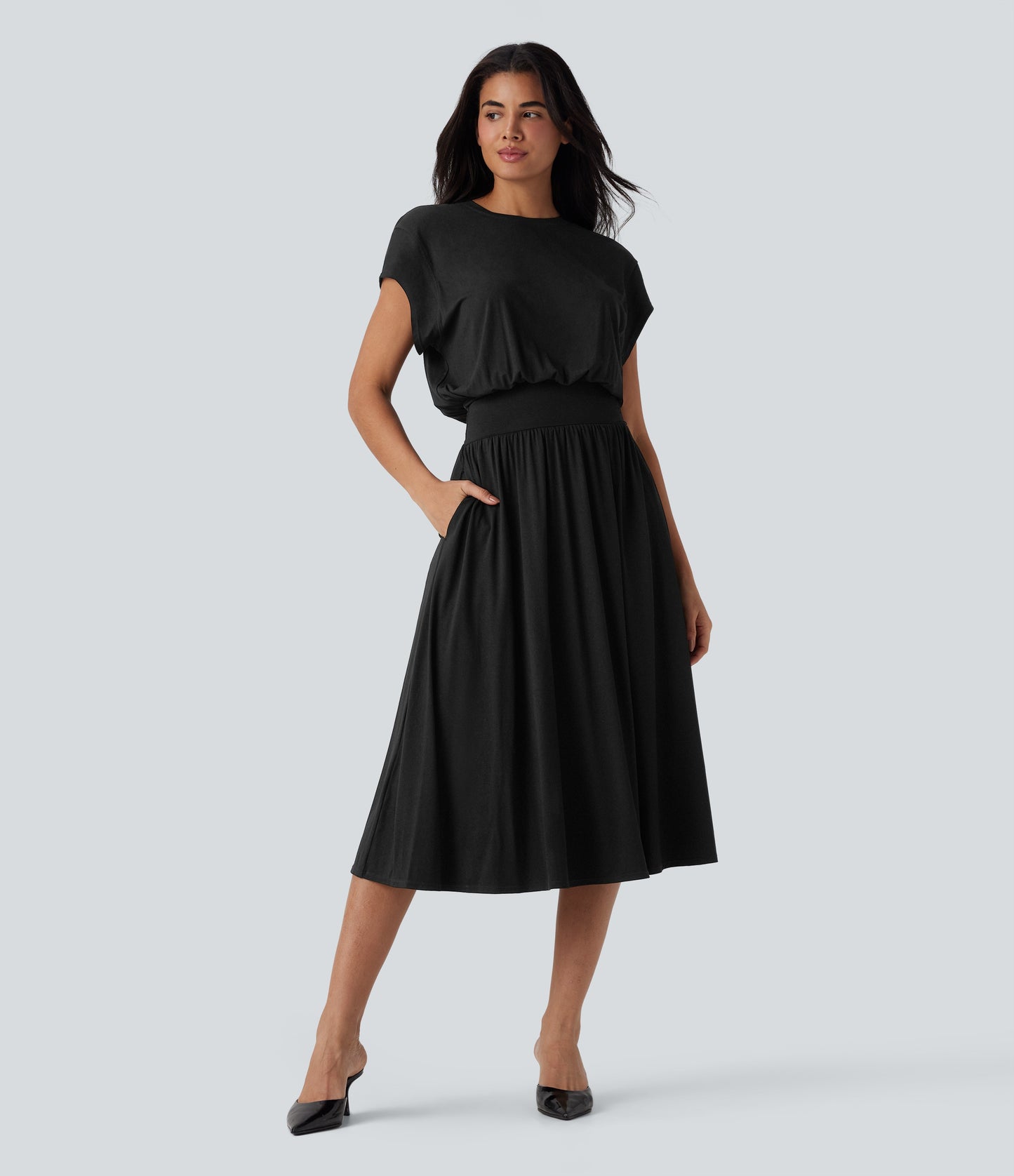 Bella | Tummy Control Shaping Midi Dress