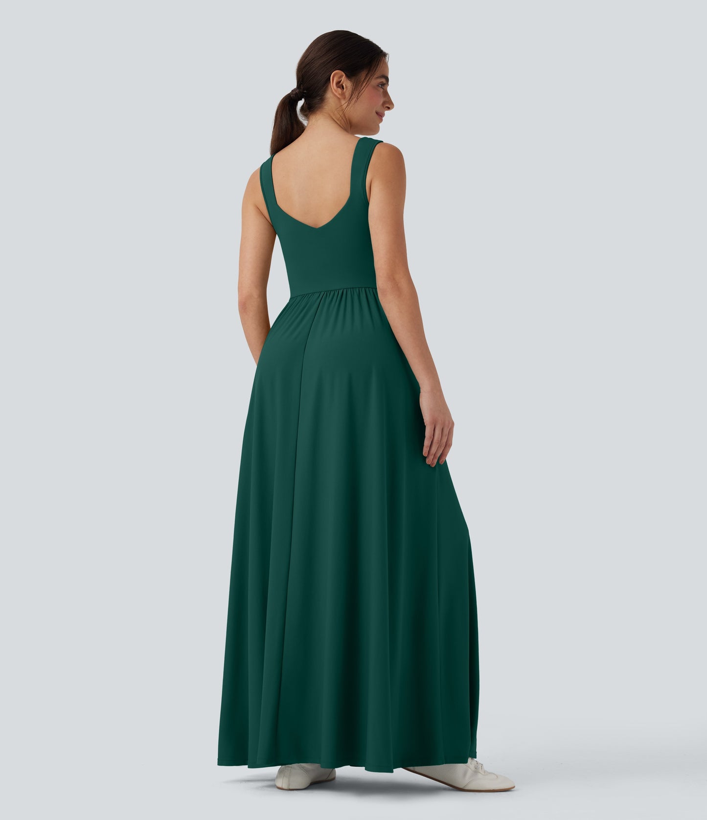 Coraline | Criss-Cross Waist Maxi Dress