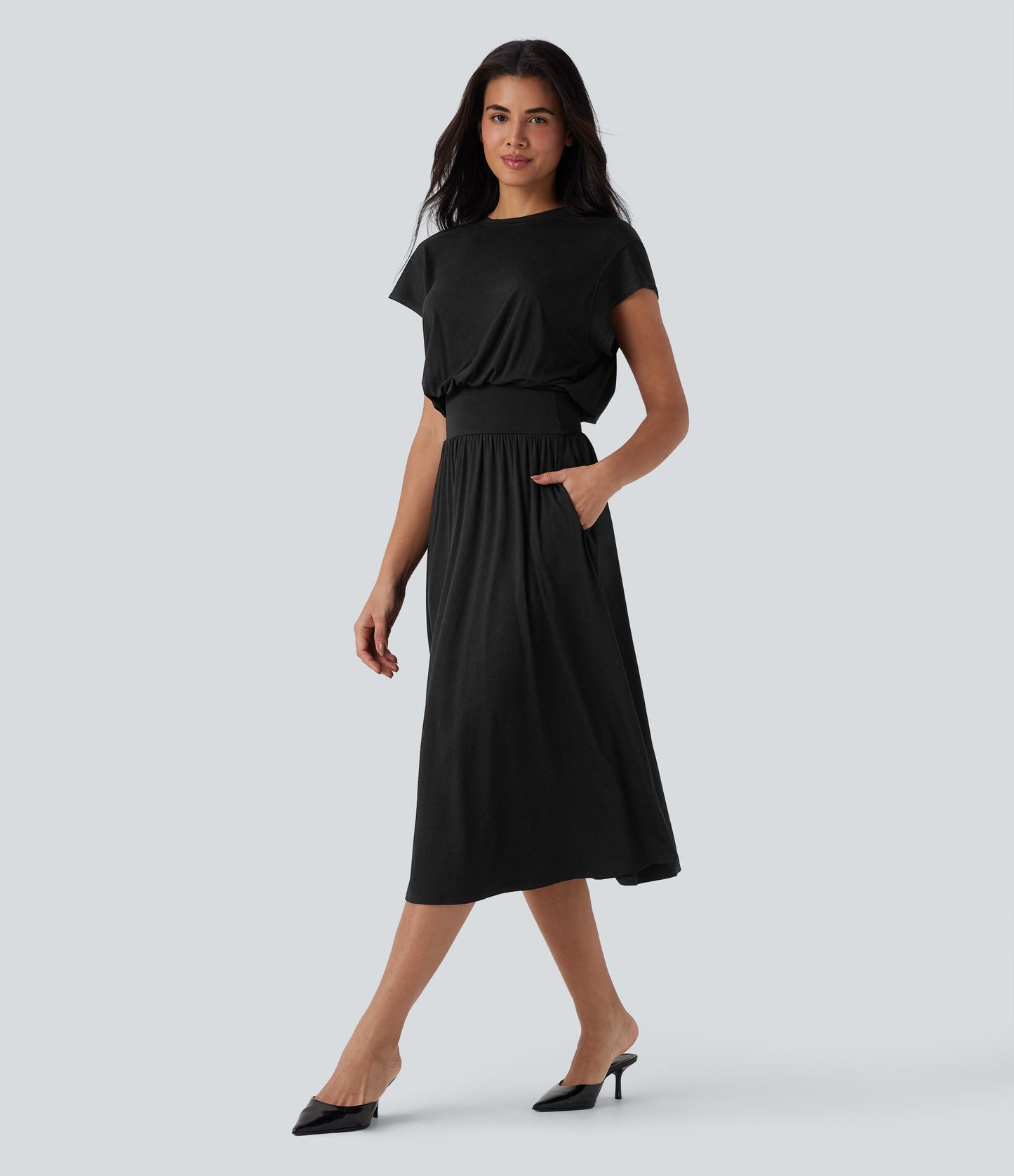 Bella | Tummy Control Shaping Midi Dress