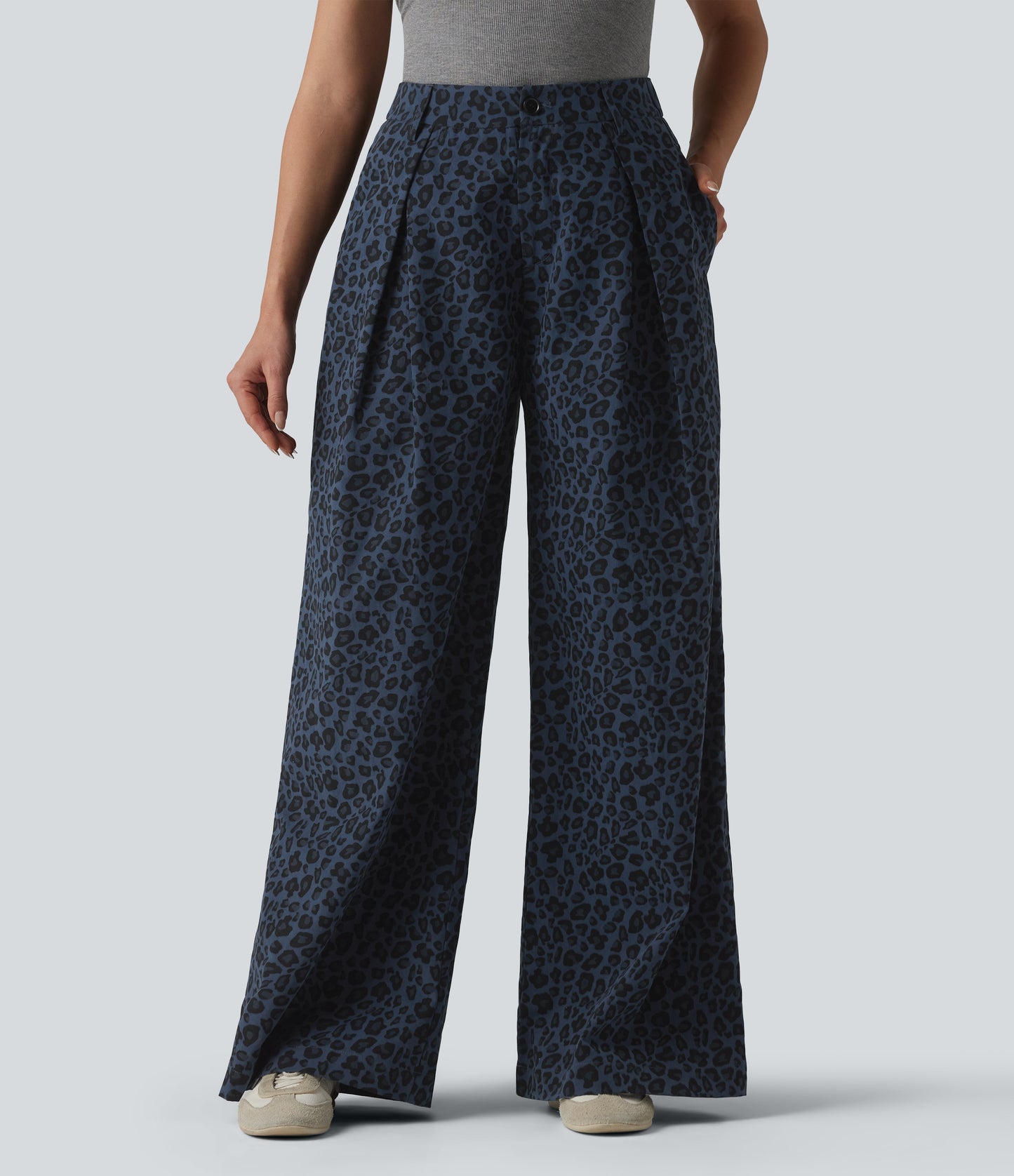 Johanna | Leopard Wide-Leg Pants