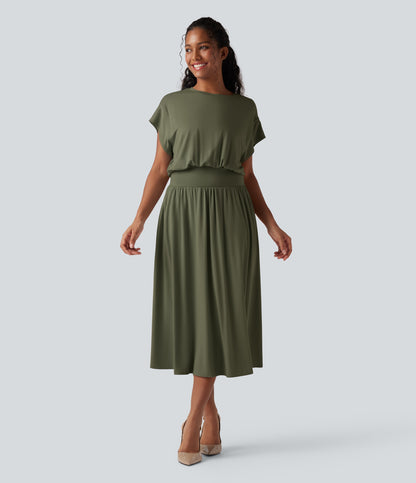 Bella | Tummy Control Shaping Midi Dress