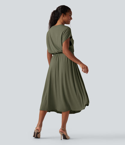 Bella | Tummy Control Shaping Midi Dress