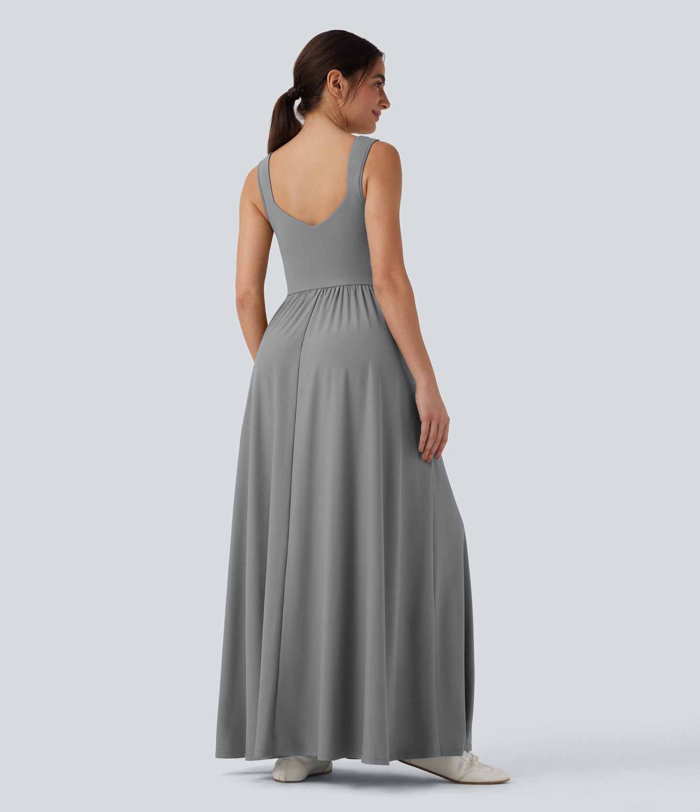 Coraline | Criss-Cross Waist Maxi Dress