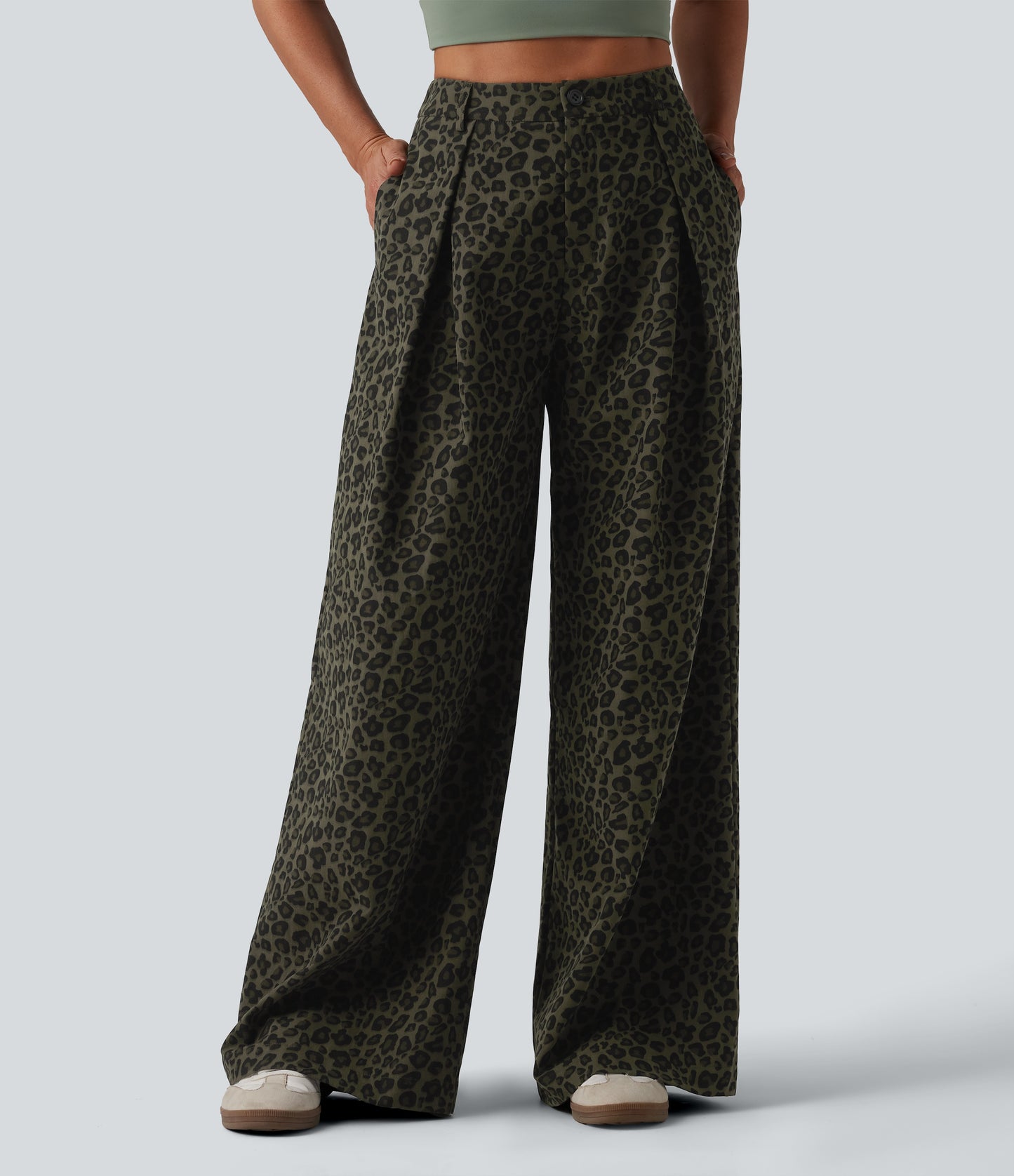 Johanna | Leopard Wide-Leg Pants