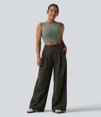 Johanna | Leopard Wide-Leg Pants