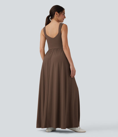 Coraline | Criss-Cross Waist Maxi Dress