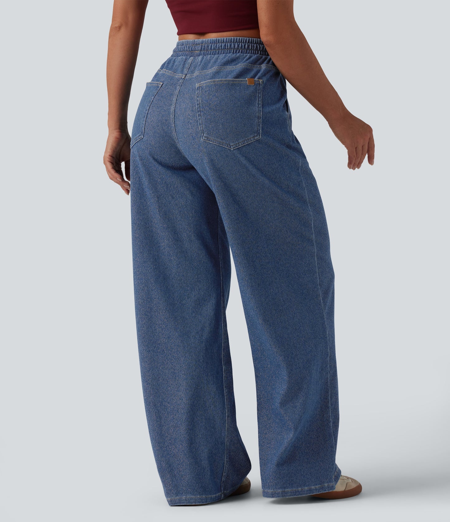 Harper | Sparkly Wide-Leg Lounge Pants