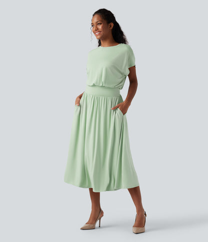 Bella | Tummy Control Shaping Midi Dress