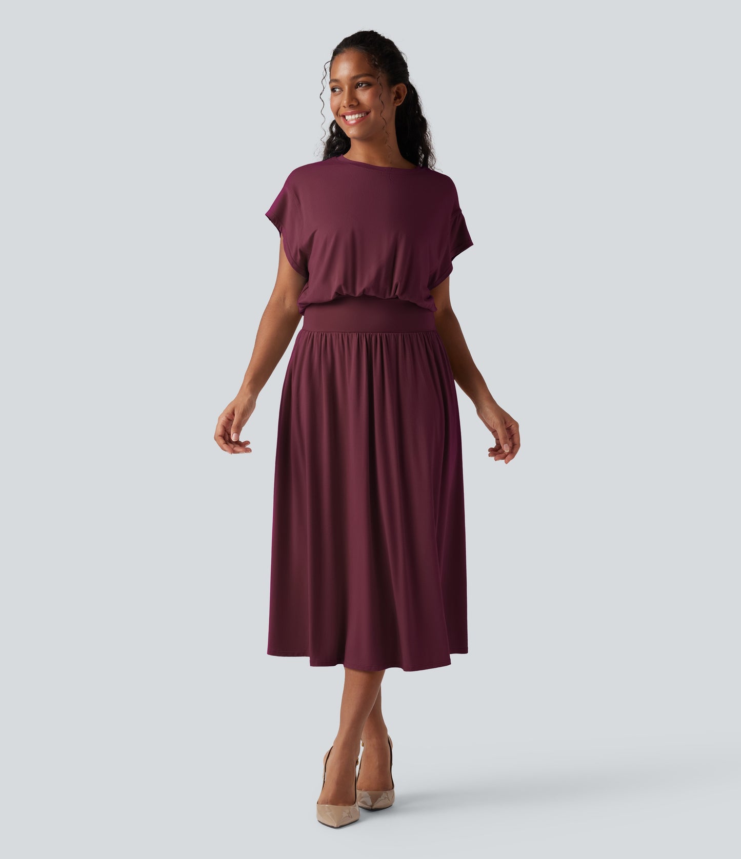 Bella | Tummy Control Shaping Midi Dress