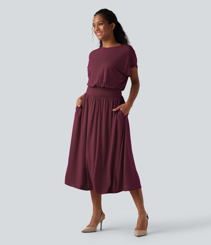 Bella | Tummy Control Shaping Midi Dress