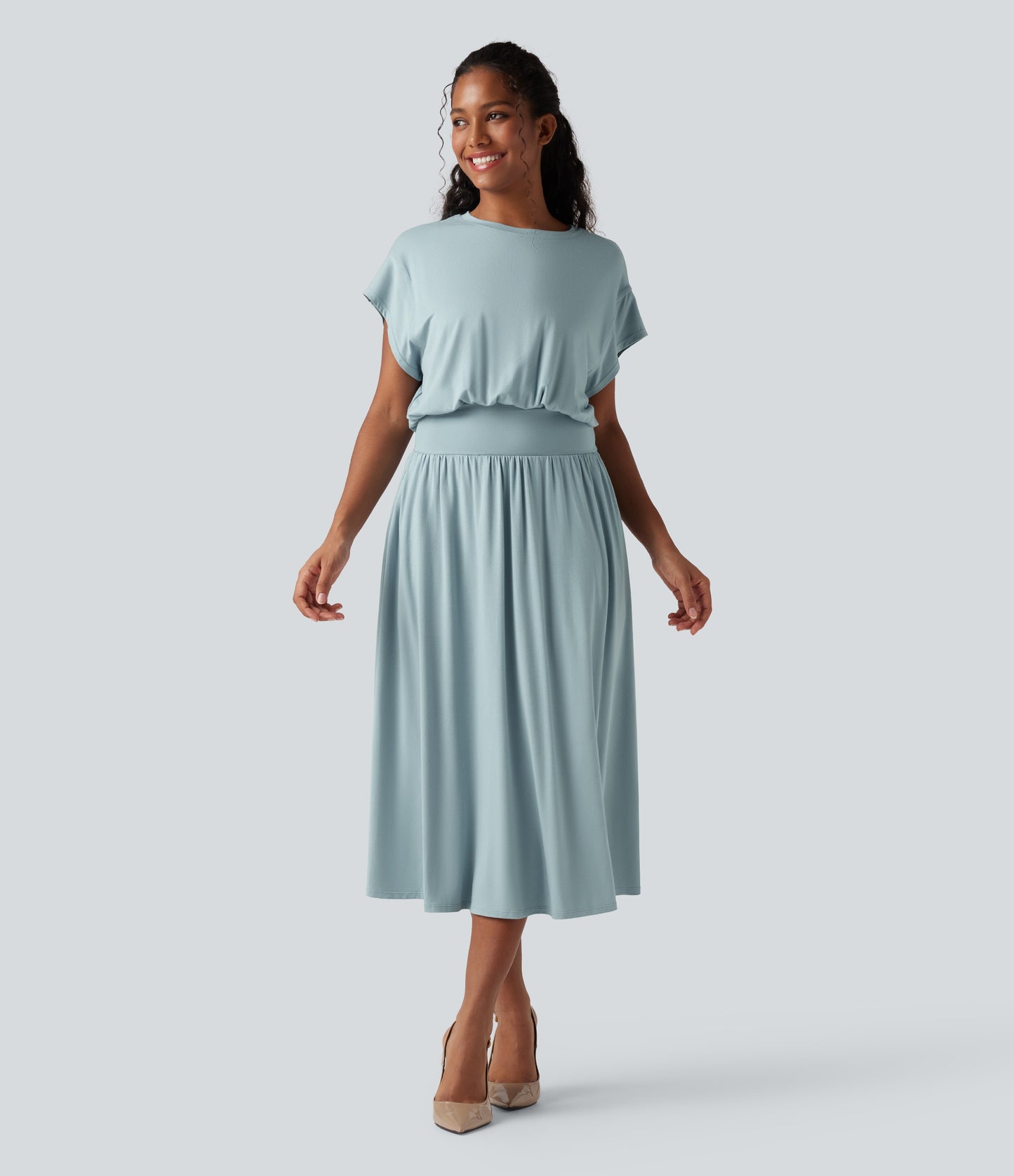 Bella | Tummy Control Shaping Midi Dress