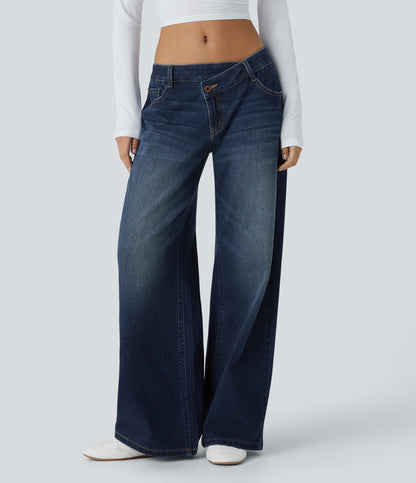 Cheska | Low-Rise Wide-Leg Jeans