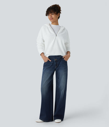 Cheska | Low-Rise Wide-Leg Jeans