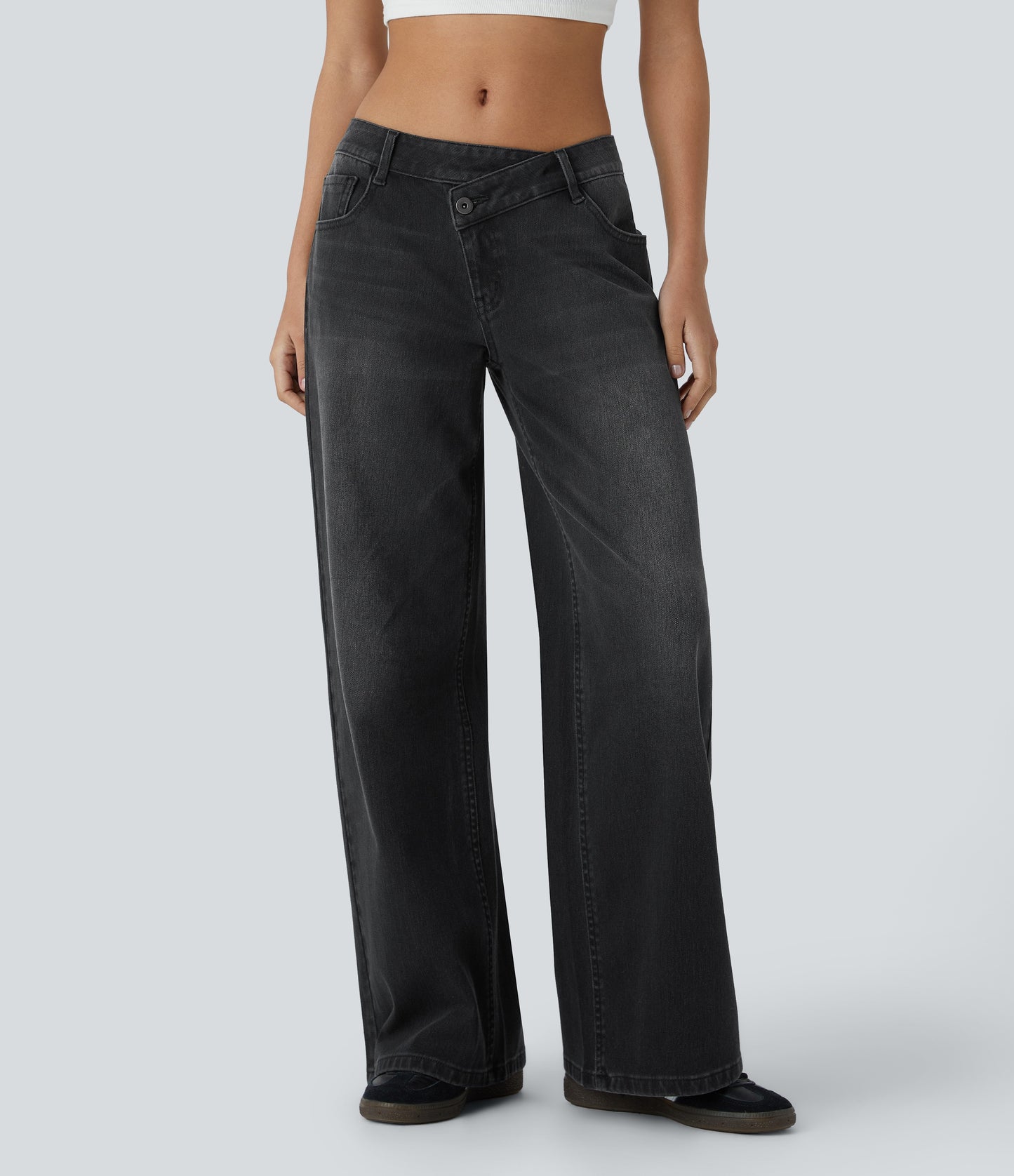 Cheska | Low-Rise Wide-Leg Jeans