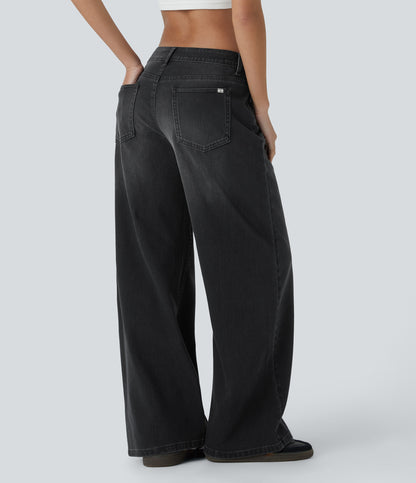 Cheska | Low-Rise Wide-Leg Jeans
