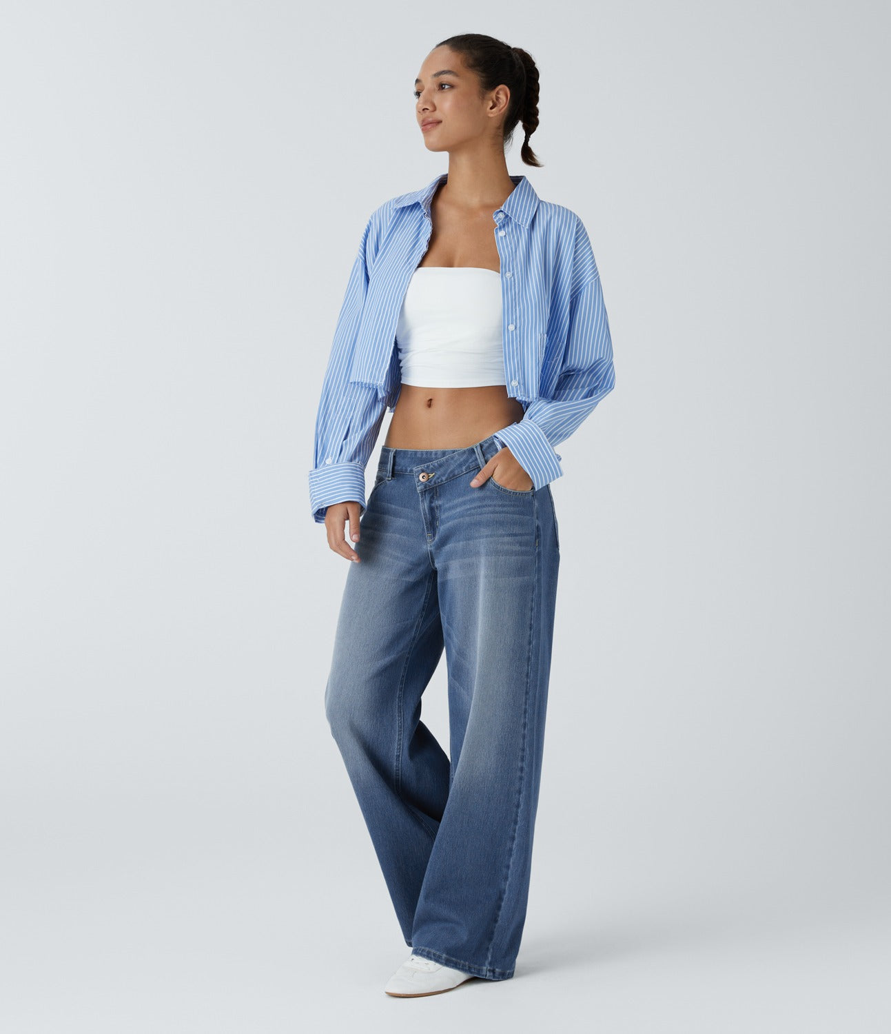 Cheska | Low-Rise Wide-Leg Jeans