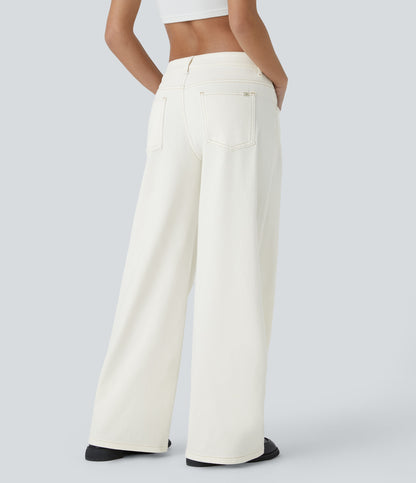 Cheska | Low-Rise Wide-Leg Jeans