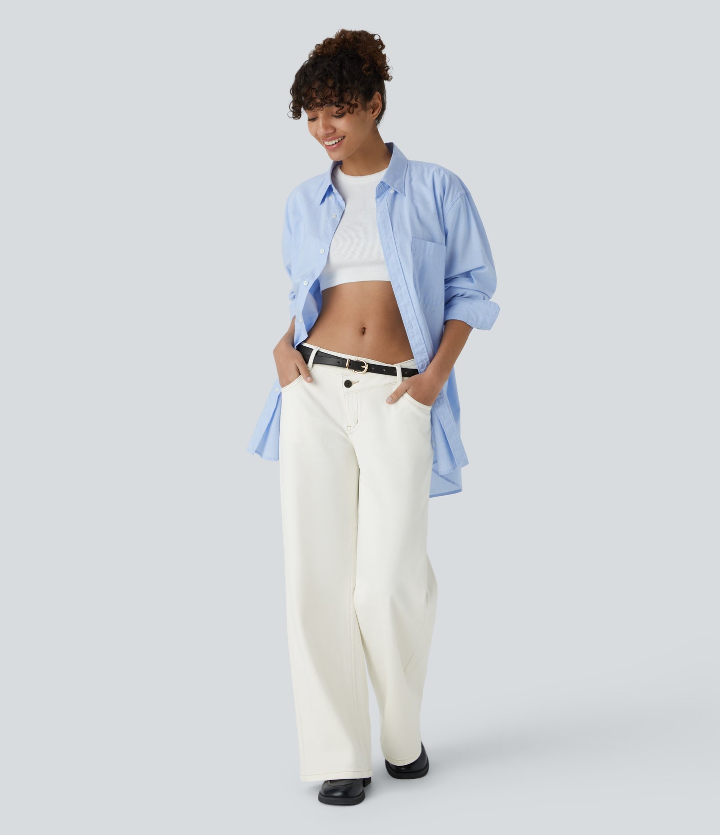 Cheska | Low-Rise Wide-Leg Jeans