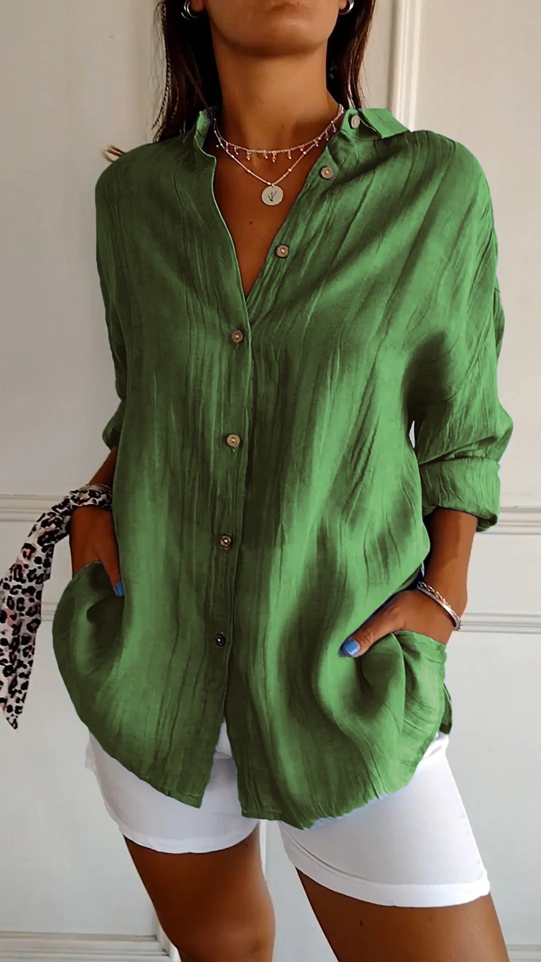 Olivia | Relaxed Button-Down Shirt