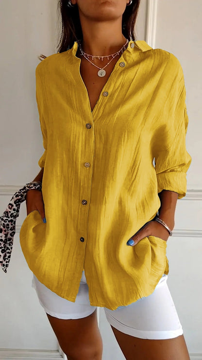 Olivia | Relaxed Button-Down Shirt