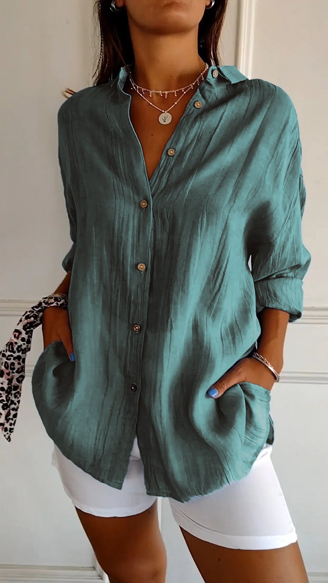 Olivia | Relaxed Button-Down Shirt