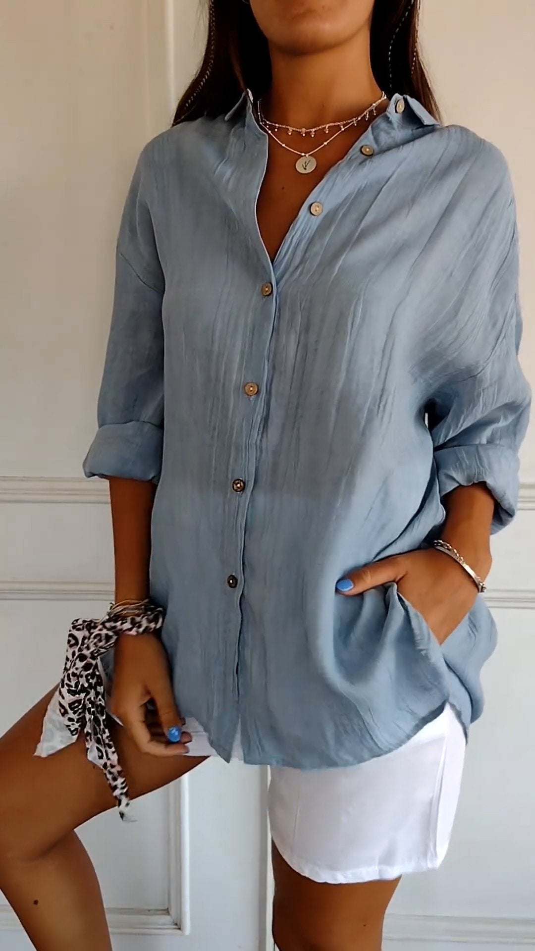 Olivia | Relaxed Button-Down Shirt