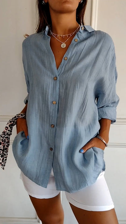 Olivia | Relaxed Button-Down Shirt