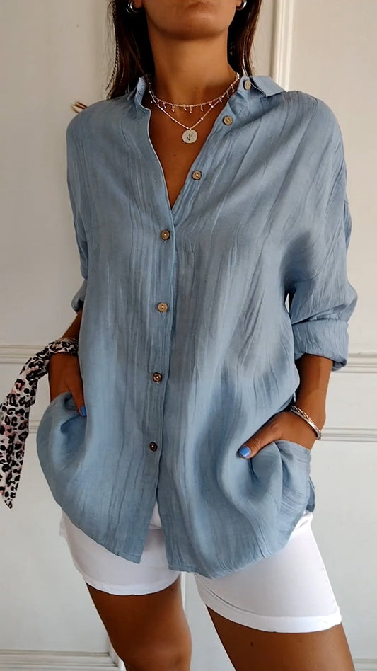 Olivia | Relaxed Button-Down Shirt