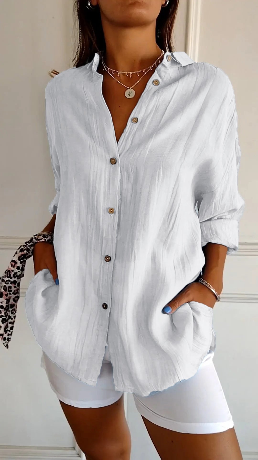 Olivia | Relaxed Button-Down Shirt