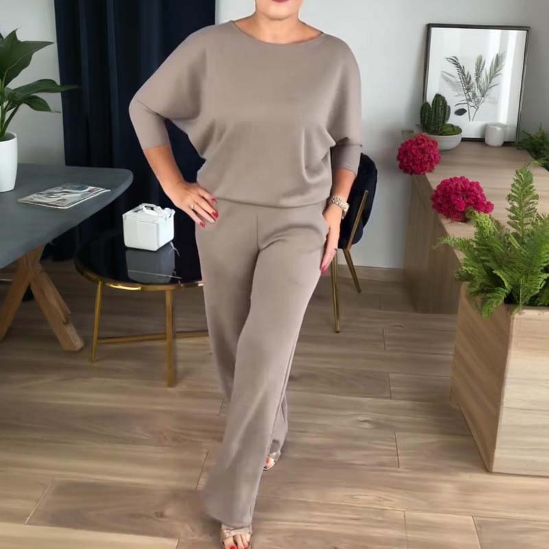 Elena | Longline Cardigan, Top, and Trouser Set